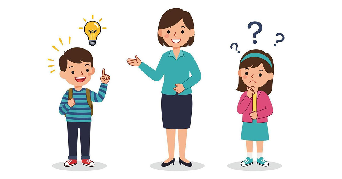 Giáo viên hiểu trẻ và biết cách chờ đợi câu trả lời